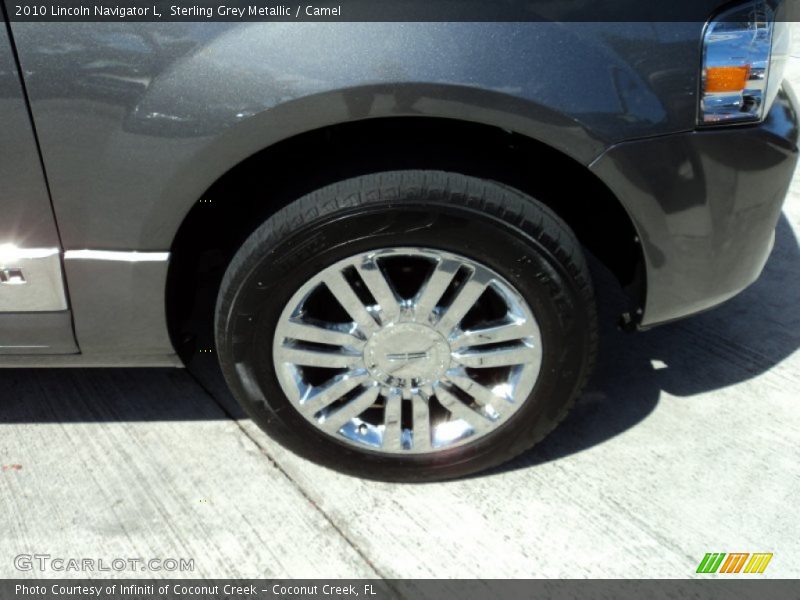 Sterling Grey Metallic / Camel 2010 Lincoln Navigator L
