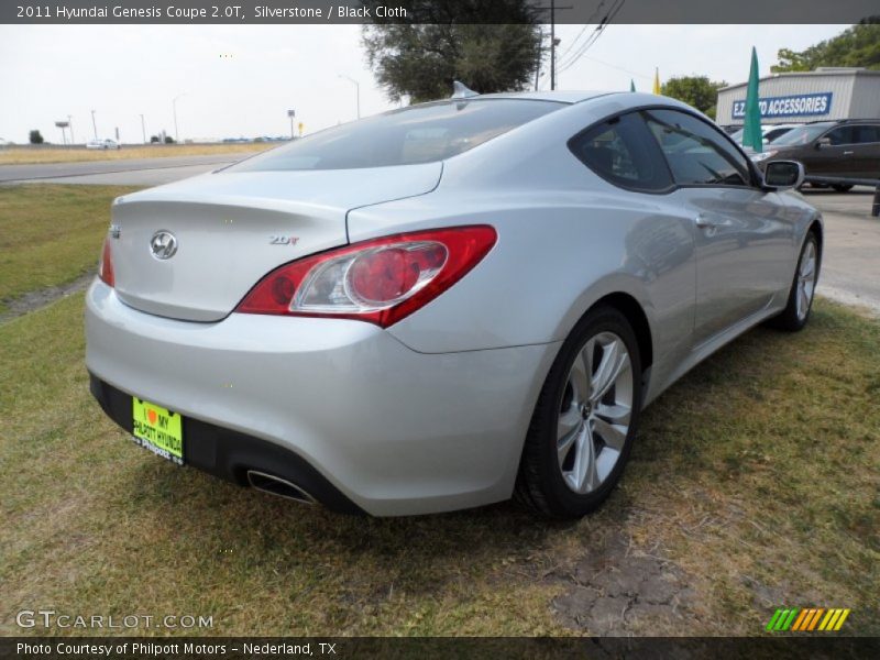 Silverstone / Black Cloth 2011 Hyundai Genesis Coupe 2.0T