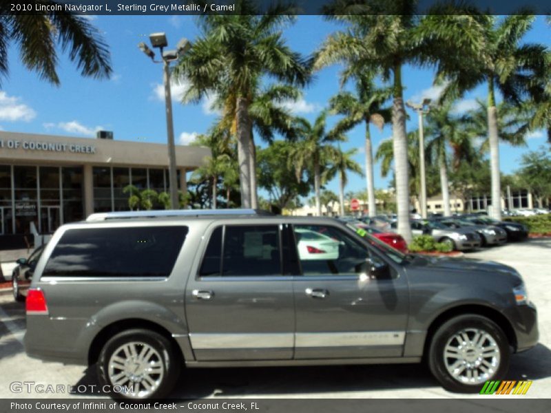Sterling Grey Metallic / Camel 2010 Lincoln Navigator L
