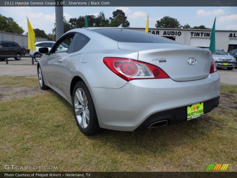 Silverstone / Black Cloth 2011 Hyundai Genesis Coupe 2.0T