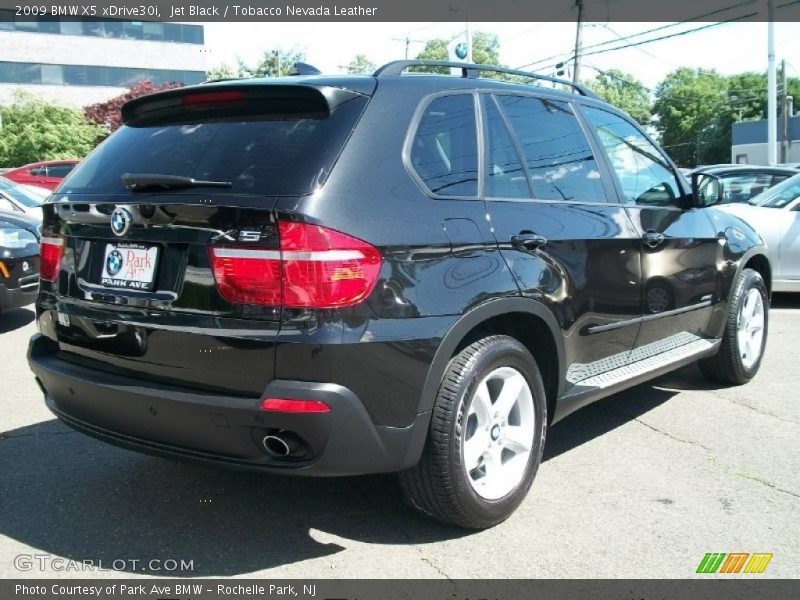 Jet Black / Tobacco Nevada Leather 2009 BMW X5 xDrive30i