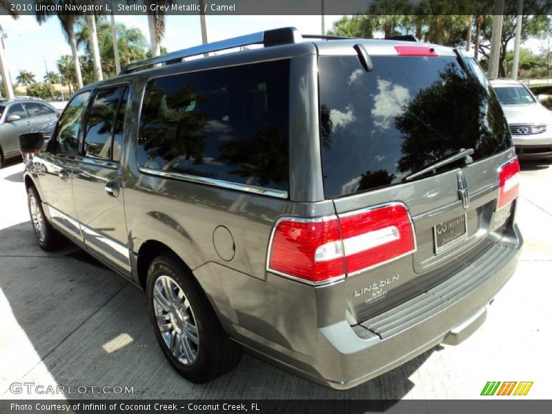 Sterling Grey Metallic / Camel 2010 Lincoln Navigator L