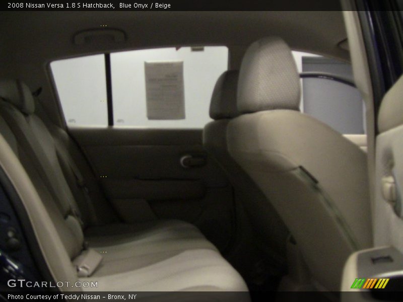 Blue Onyx / Beige 2008 Nissan Versa 1.8 S Hatchback