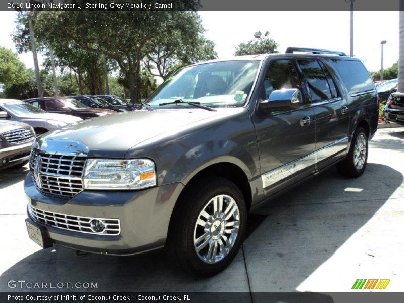 Sterling Grey Metallic / Camel 2010 Lincoln Navigator L