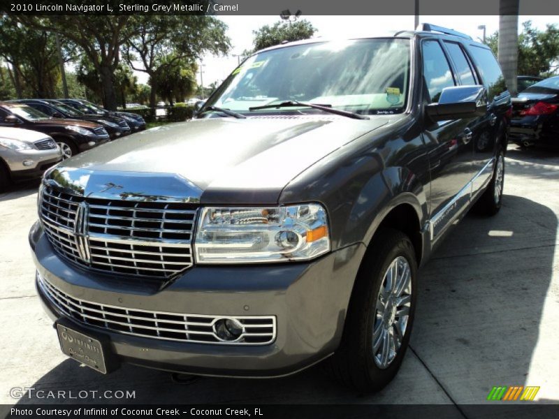 Sterling Grey Metallic / Camel 2010 Lincoln Navigator L