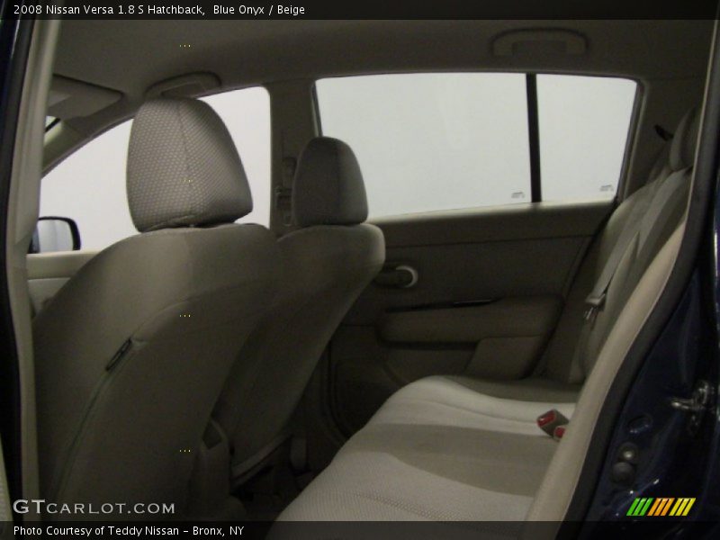 Blue Onyx / Beige 2008 Nissan Versa 1.8 S Hatchback