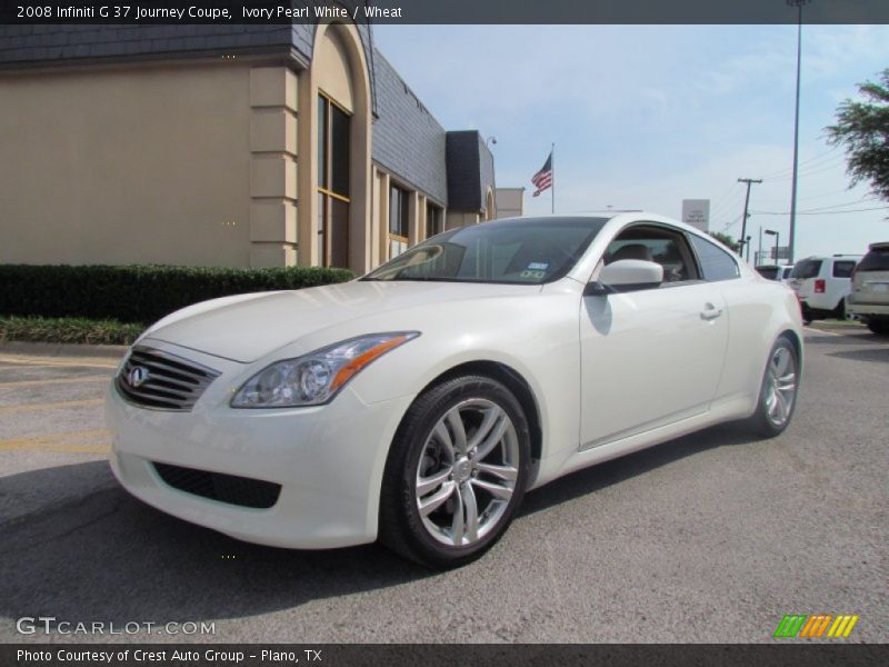 Front 3/4 View of 2008 G 37 Journey Coupe