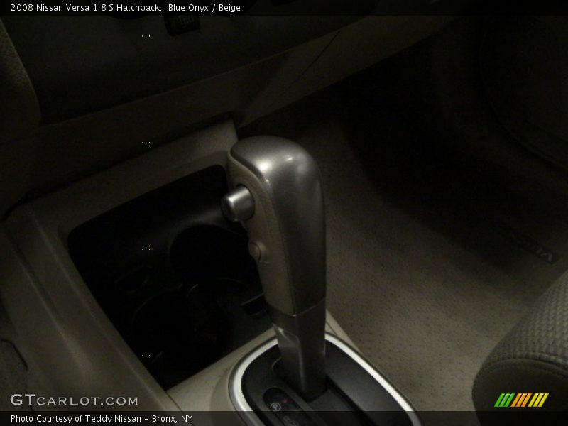 Blue Onyx / Beige 2008 Nissan Versa 1.8 S Hatchback