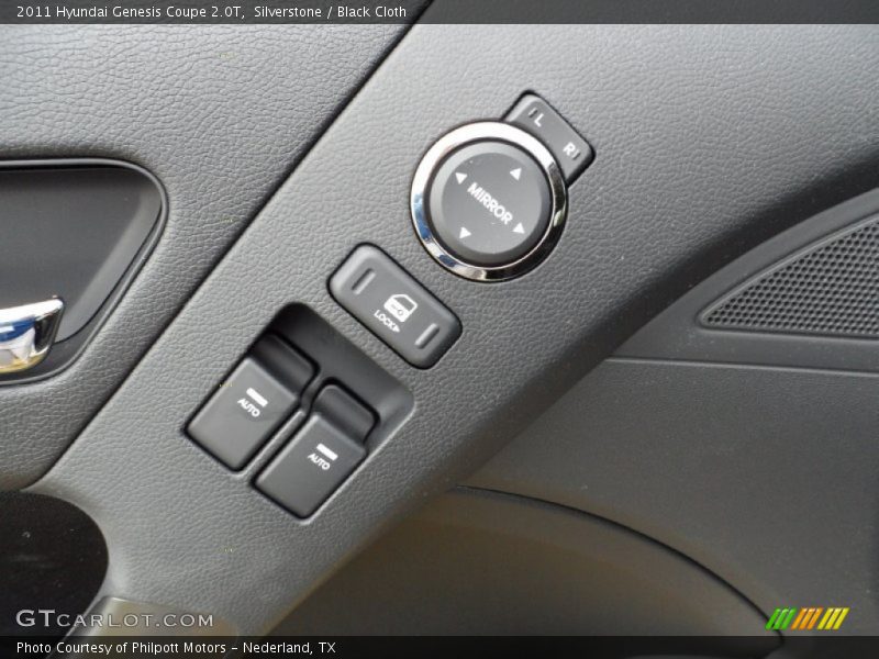 Silverstone / Black Cloth 2011 Hyundai Genesis Coupe 2.0T