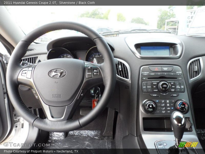 Dashboard of 2011 Genesis Coupe 2.0T