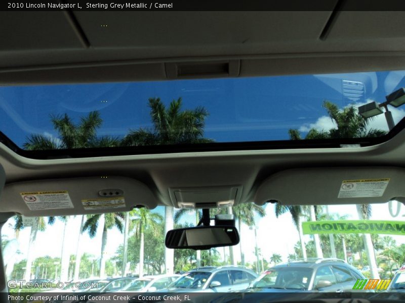 Sterling Grey Metallic / Camel 2010 Lincoln Navigator L