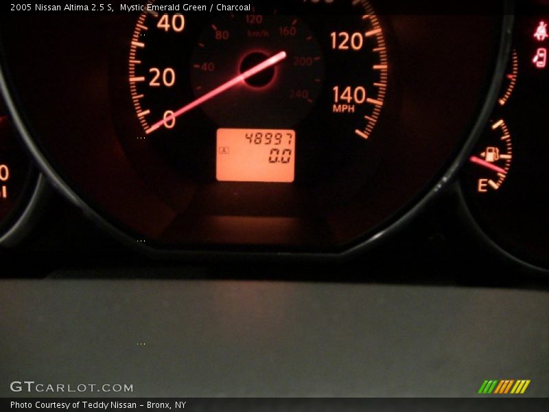 Mystic Emerald Green / Charcoal 2005 Nissan Altima 2.5 S