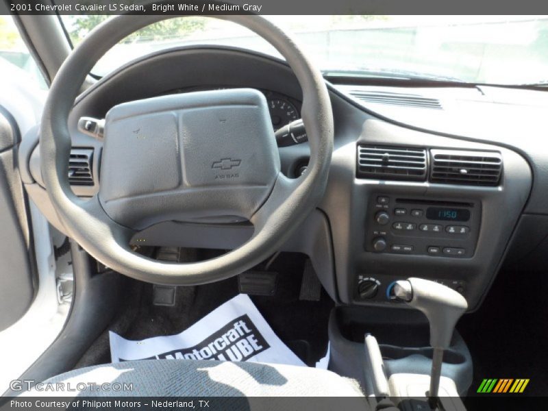 Dashboard of 2001 Cavalier LS Sedan