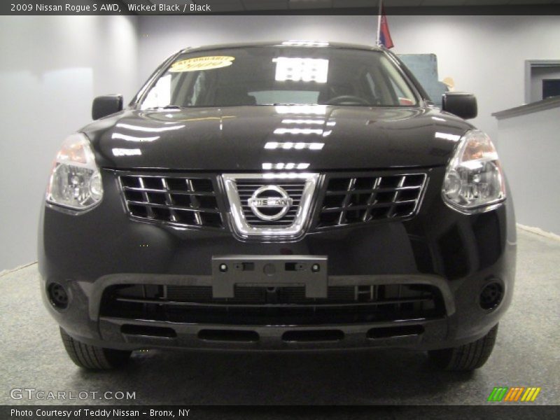 Wicked Black / Black 2009 Nissan Rogue S AWD