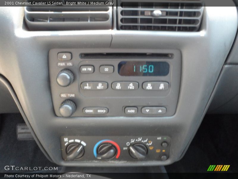 Controls of 2001 Cavalier LS Sedan