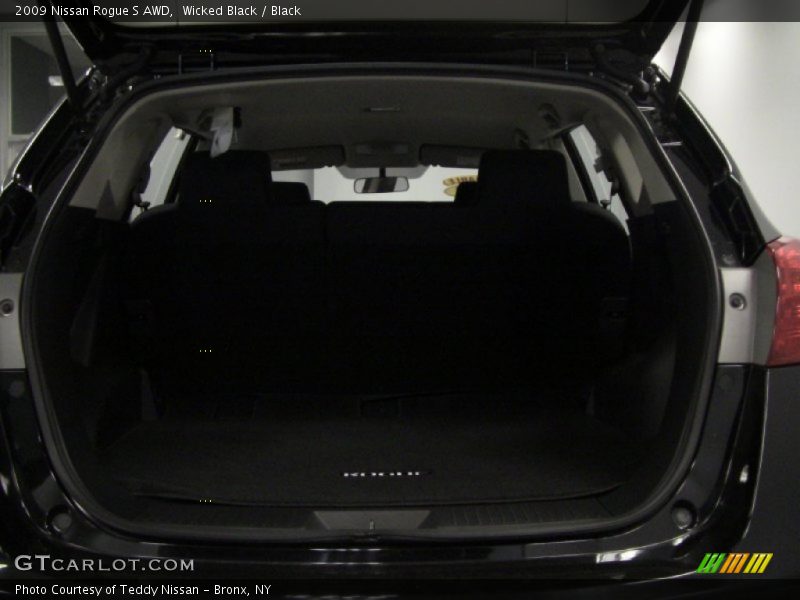 Wicked Black / Black 2009 Nissan Rogue S AWD