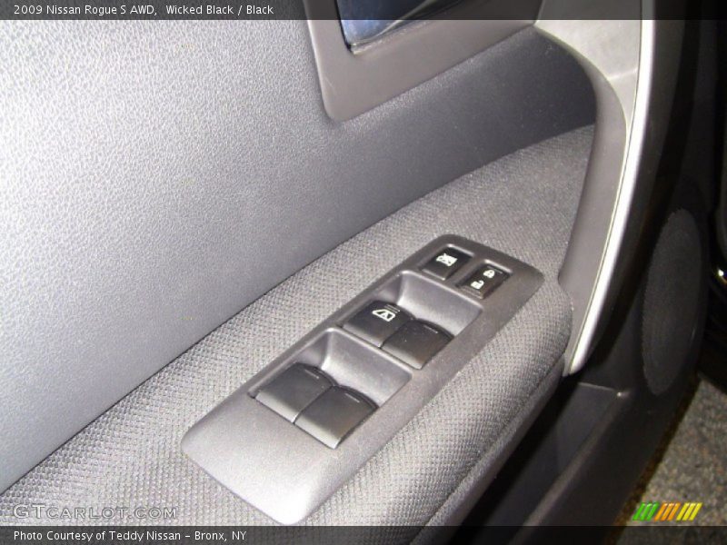 Wicked Black / Black 2009 Nissan Rogue S AWD