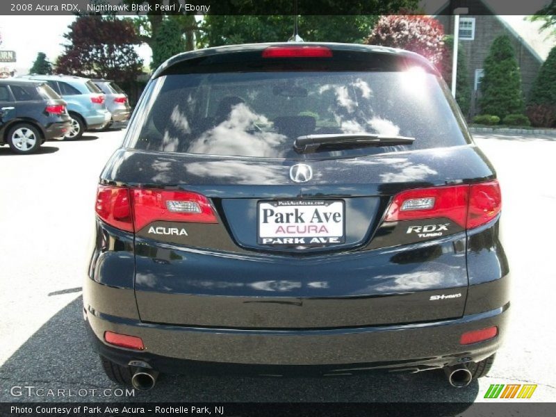 Nighthawk Black Pearl / Ebony 2008 Acura RDX