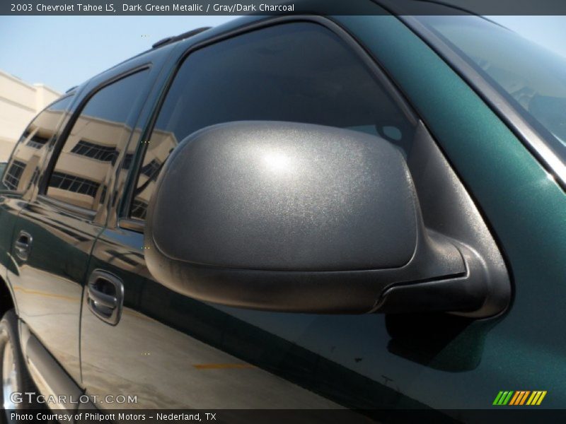 Dark Green Metallic / Gray/Dark Charcoal 2003 Chevrolet Tahoe LS