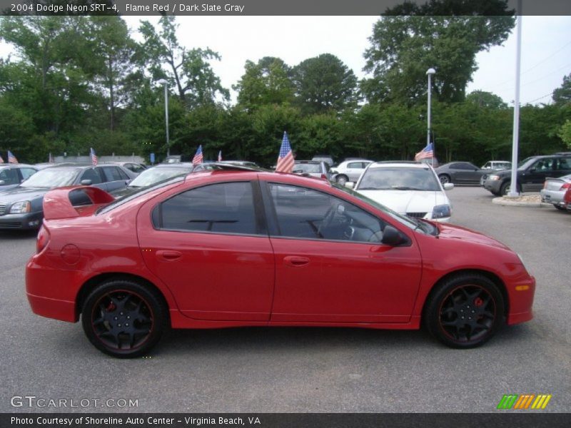 Flame Red / Dark Slate Gray 2004 Dodge Neon SRT-4
