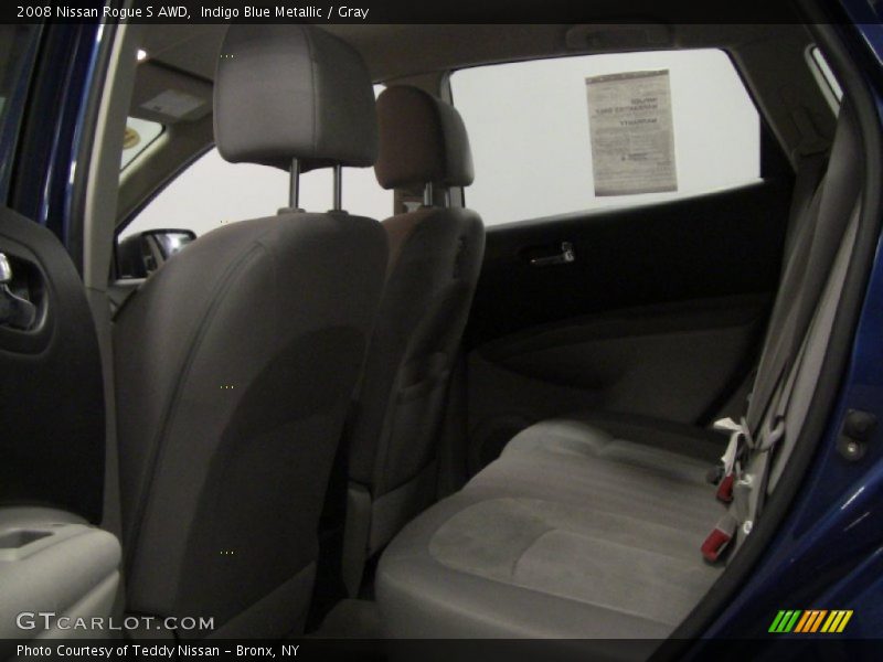 Indigo Blue Metallic / Gray 2008 Nissan Rogue S AWD