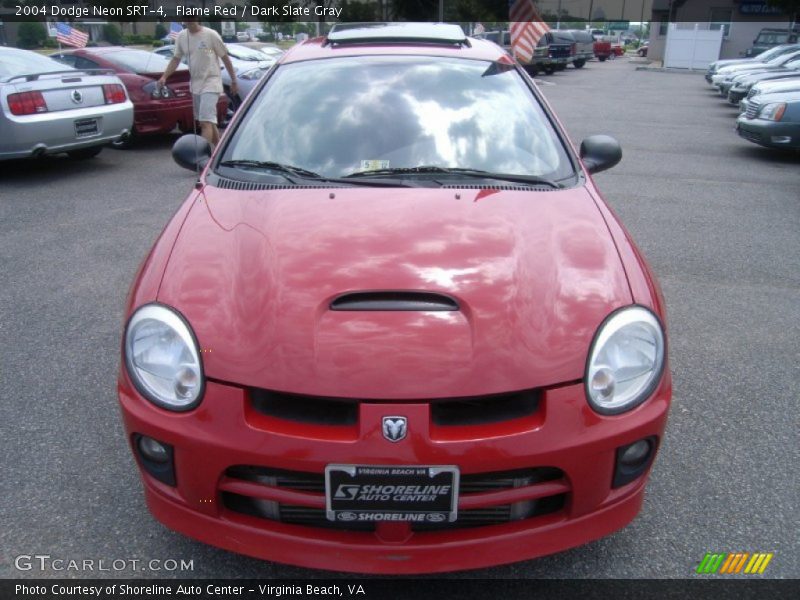 Flame Red / Dark Slate Gray 2004 Dodge Neon SRT-4