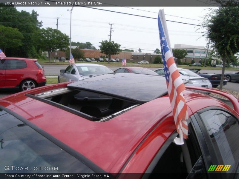 Flame Red / Dark Slate Gray 2004 Dodge Neon SRT-4