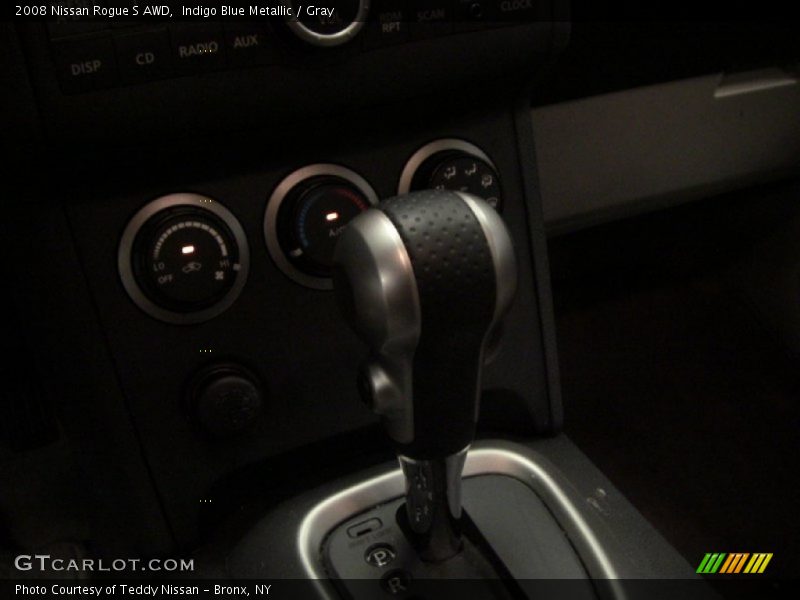 Indigo Blue Metallic / Gray 2008 Nissan Rogue S AWD