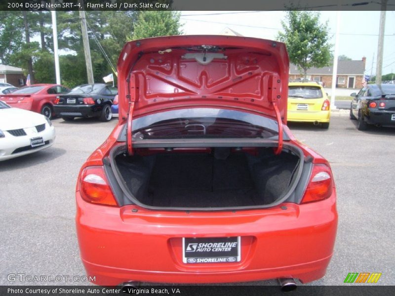 Flame Red / Dark Slate Gray 2004 Dodge Neon SRT-4