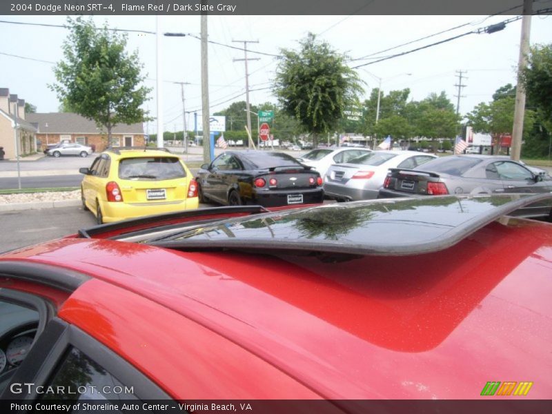 Flame Red / Dark Slate Gray 2004 Dodge Neon SRT-4