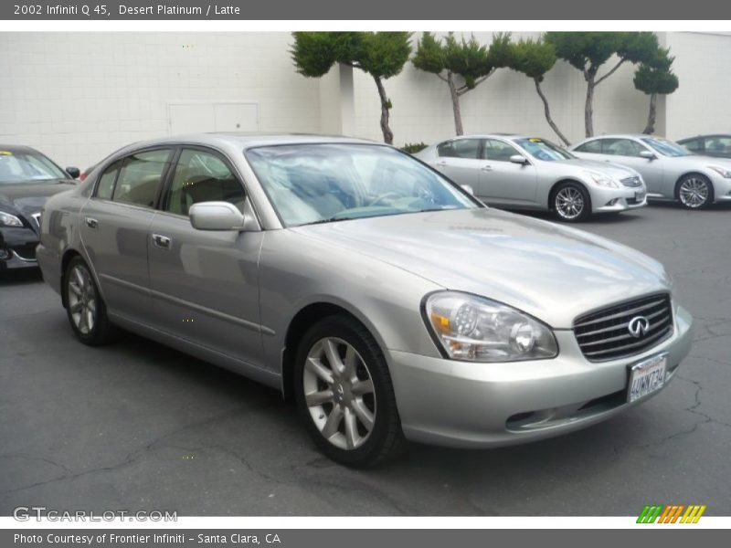 Desert Platinum / Latte 2002 Infiniti Q 45