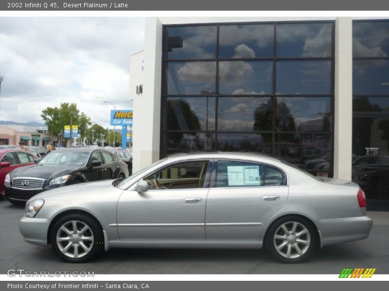 Desert Platinum / Latte 2002 Infiniti Q 45