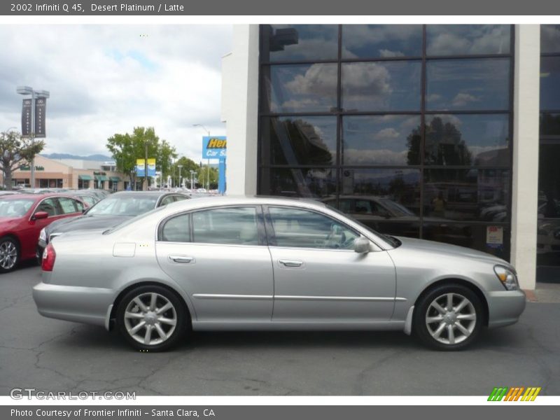 Desert Platinum / Latte 2002 Infiniti Q 45