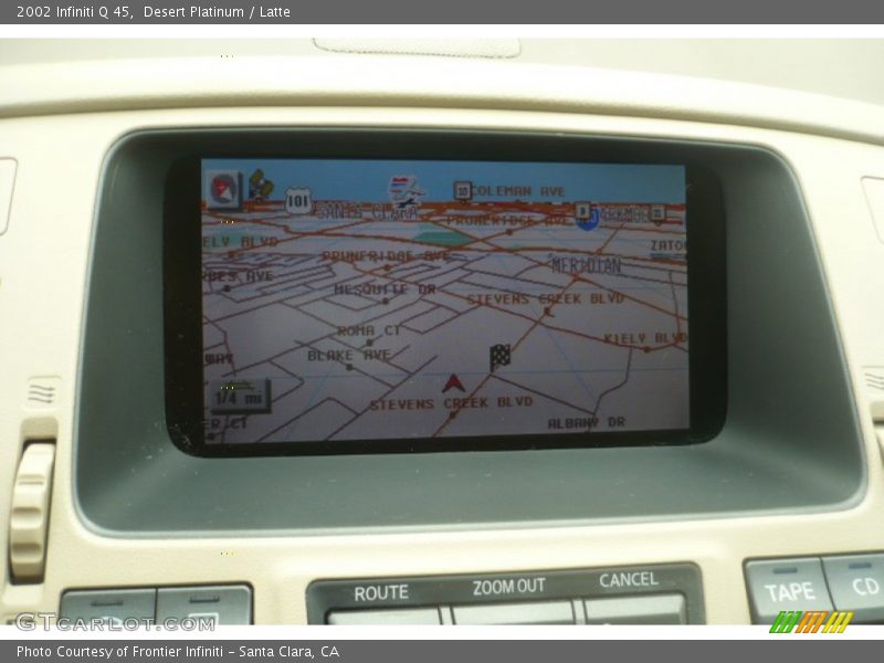 Desert Platinum / Latte 2002 Infiniti Q 45