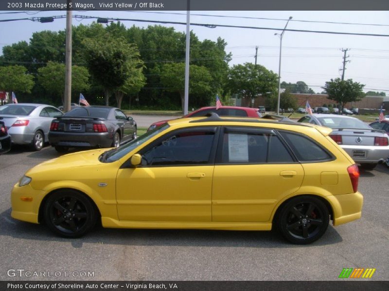  2003 Protege 5 Wagon Vivid Yellow