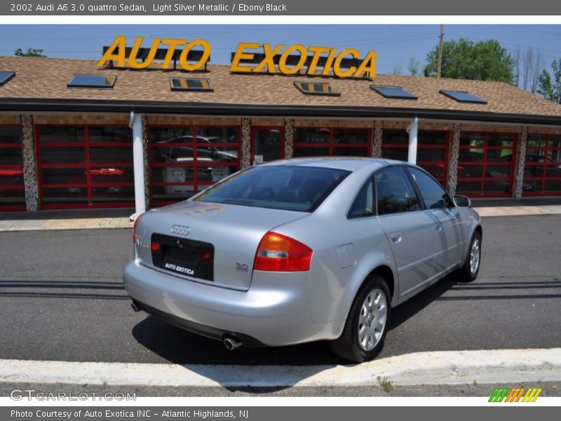 Light Silver Metallic / Ebony Black 2002 Audi A6 3.0 quattro Sedan
