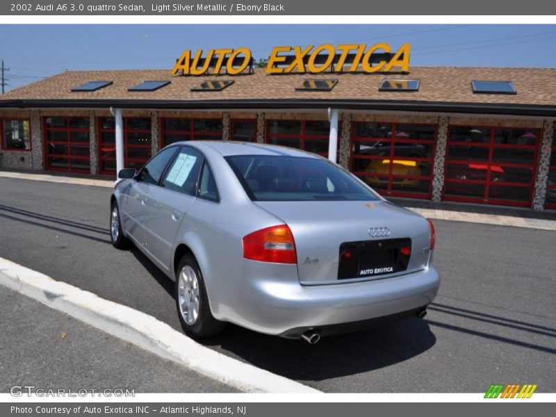 Light Silver Metallic / Ebony Black 2002 Audi A6 3.0 quattro Sedan