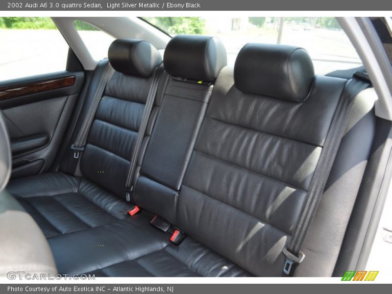 Light Silver Metallic / Ebony Black 2002 Audi A6 3.0 quattro Sedan
