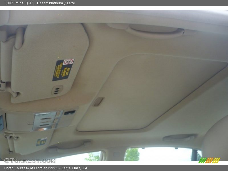 Desert Platinum / Latte 2002 Infiniti Q 45