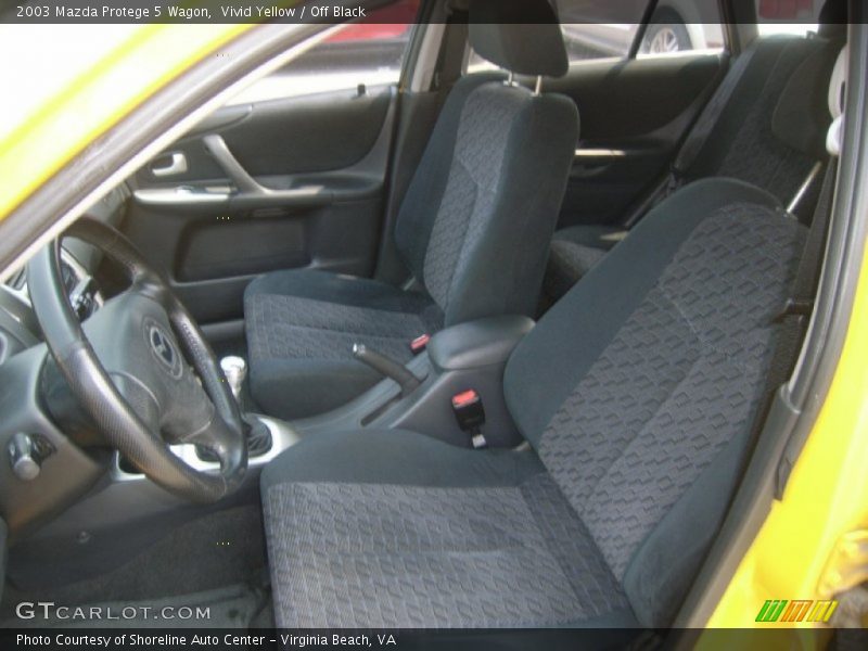  2003 Protege 5 Wagon Off Black Interior