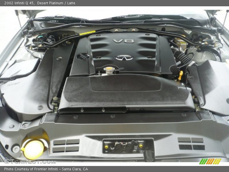  2002 Q 45 Engine - 4.5 Liter DOHC 32-Valve V8