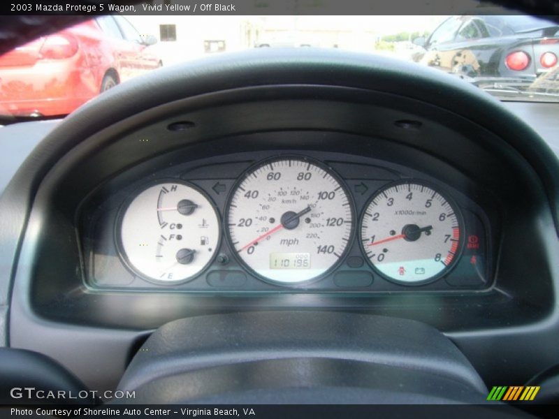  2003 Protege 5 Wagon 5 Wagon Gauges