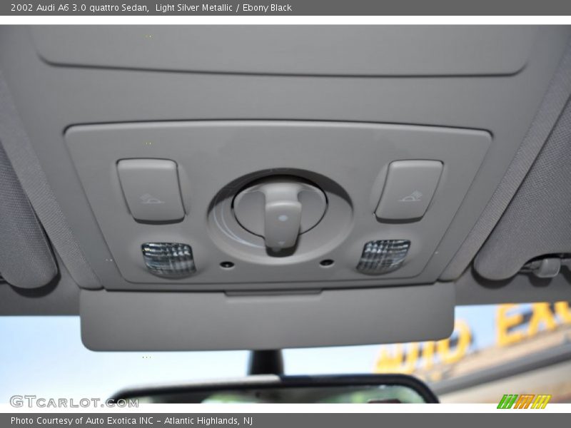 Light Silver Metallic / Ebony Black 2002 Audi A6 3.0 quattro Sedan