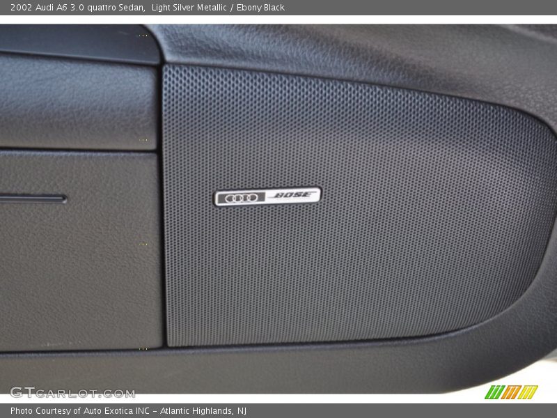 Light Silver Metallic / Ebony Black 2002 Audi A6 3.0 quattro Sedan
