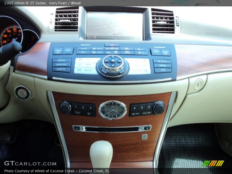 Ivory Pearl / Wheat 2007 Infiniti M 35 Sedan