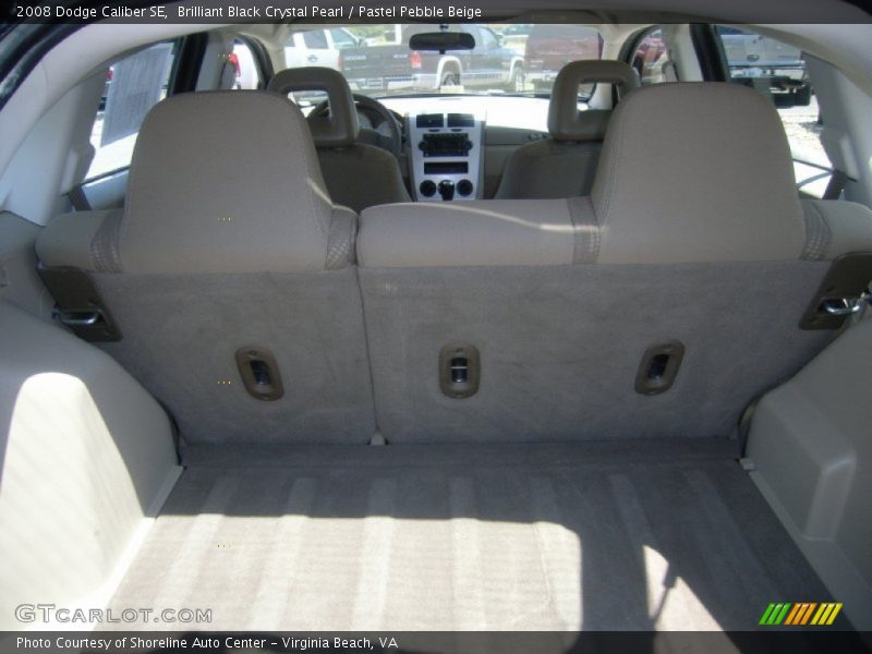 Brilliant Black Crystal Pearl / Pastel Pebble Beige 2008 Dodge Caliber SE