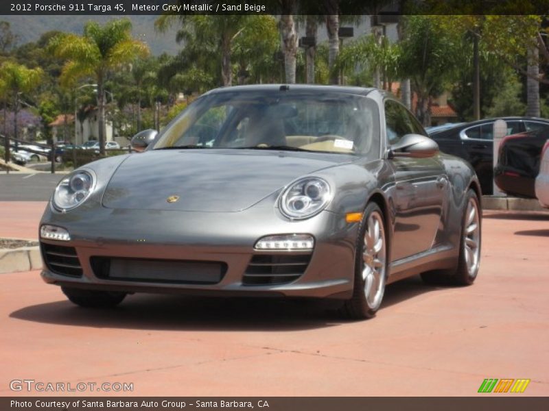 Front 3/4 View of 2012 911 Targa 4S