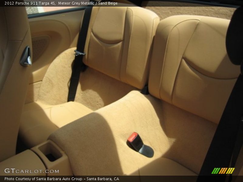  2012 911 Targa 4S Sand Beige Interior