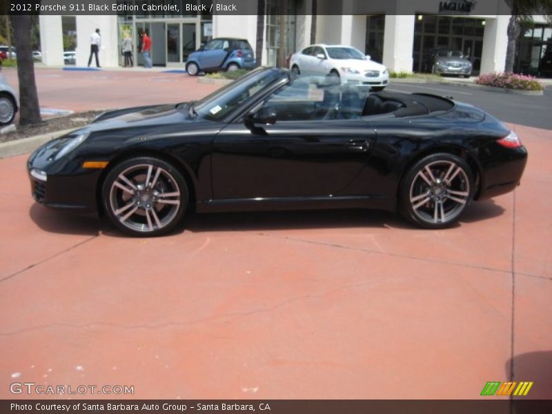  2012 911 Black Edition Cabriolet Black