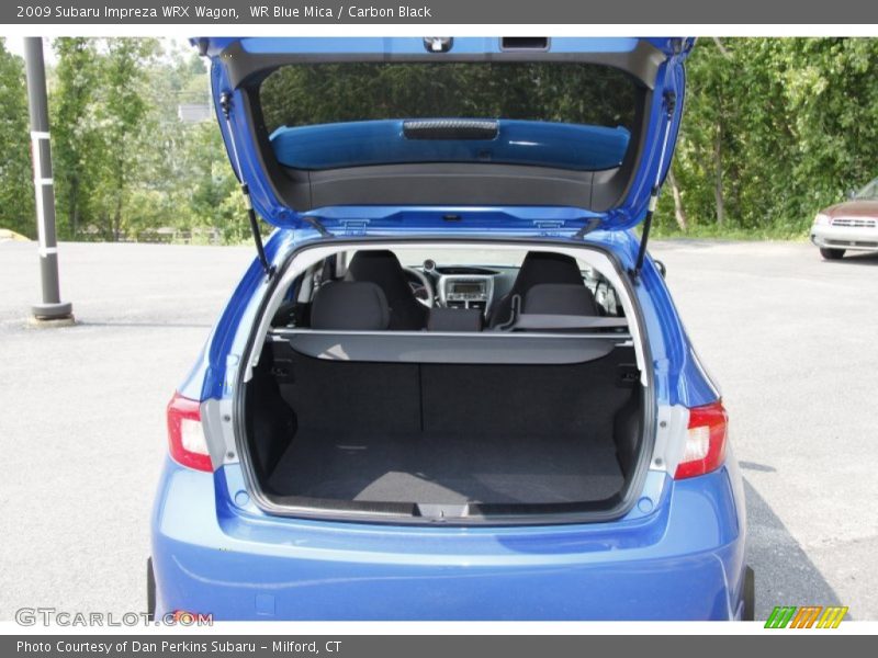 WR Blue Mica / Carbon Black 2009 Subaru Impreza WRX Wagon